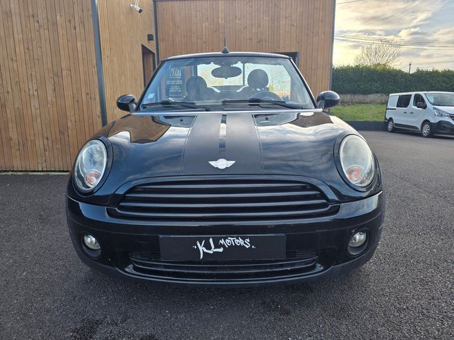 Mini One 1.6L 120CH CABRIOLET Noir de 2010