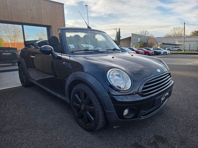Mini One 1.6L 120CH CABRIOLET Noir de 2010