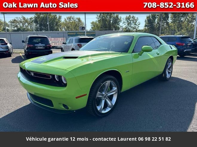 Dodge Challenger pas accident�e rt 381 hp 5.7l v8 tout co Vert de 2015