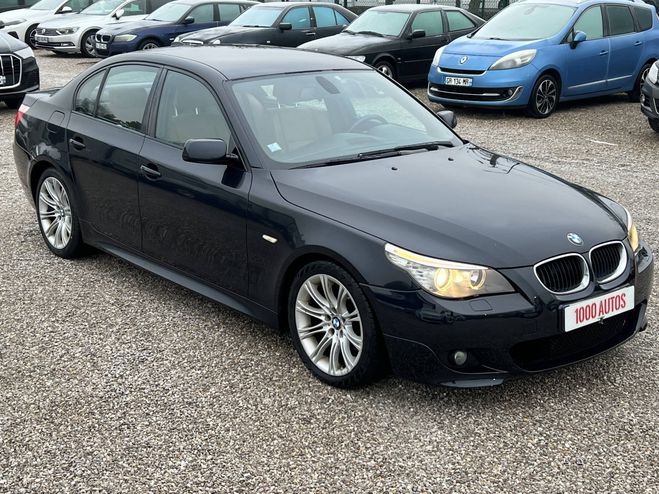 BMW Serie 5 IV (E60) 520d 177ch Sport Design NOIR de 2009