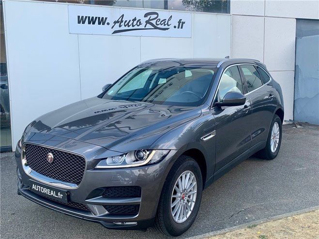 Jaguar F Pace 2.0 D - 180 ch AWD BVA8 Prestige Ammonite Grey de 2017