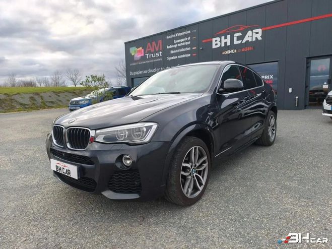 BMW X4 2.0 D 190 M-SPORT XDRIVE BVA Gris de 2016