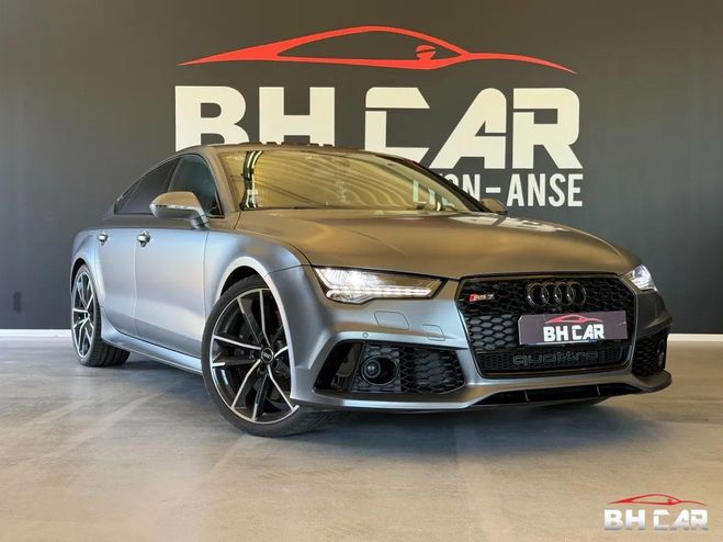 Audi RS7 SPORTBACK 4.0 TFSI 605 PERFORMANCE QUATT Gris de 2016