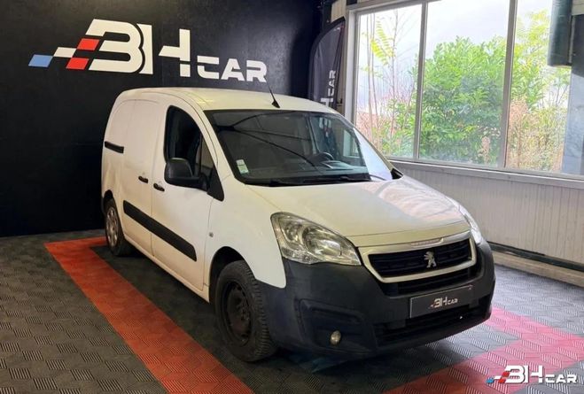 Peugeot Partner Vu FOURGON 1.6 BLUEHDI 100 120L1H1 PREMI Blanc de 2018