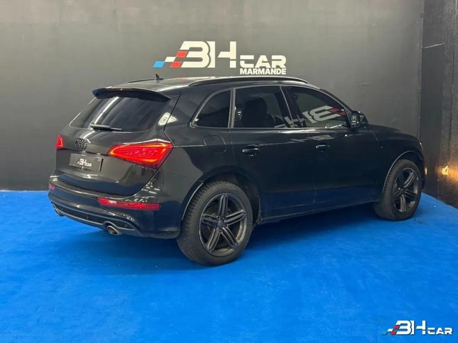Audi Q5 3.0 V6 TDI 245ch FAP S line Quattro S tr Noir de 2012
