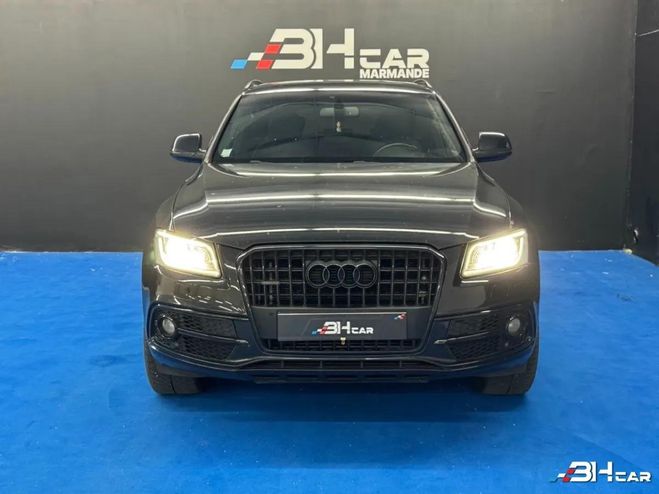 Audi Q5 3.0 V6 TDI 245ch FAP S line Quattro S tr Noir de 2012