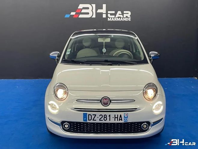Fiat 500 1.2 8v 69ch Lounge BVM5 Blanc de 2016
