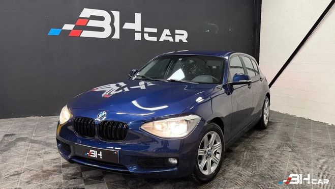 BMW Serie 1 2.0 118 D 145 LOUNGE Bleu de 2014