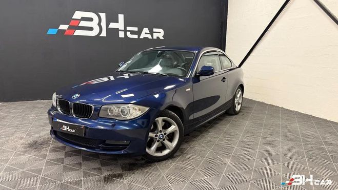 BMW Serie 1 COUPE 2.0 123 D 205 LUXE Bleu de 2010