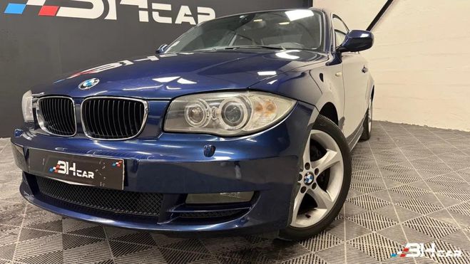 BMW Serie 1 COUPE 2.0 123 D 205 LUXE Bleu de 2010