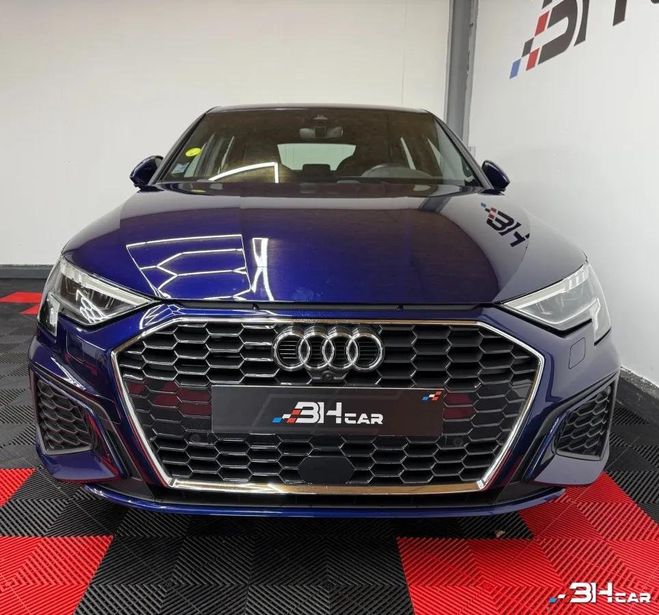 Audi A3 Sportback 35 TDI S-tronic 7 S line - 150 Bleu de 2022