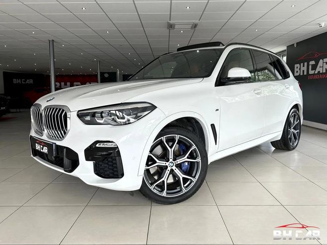 BMW X5 40i XDRIVE 340CH M-SPORT 7PL TOIT PANO C Blanc de 2019