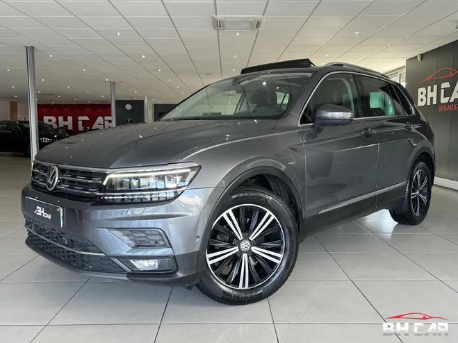 Volkswagen Tiguan 1.4 TSI 150 CH DSG6 CARAT EXCLUSIVE GARA Gris de 2018