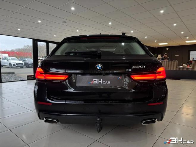BMW Serie 5 TOURING 520I 163 CH BVA CAM360 TOIT OUVR Noir de 2020