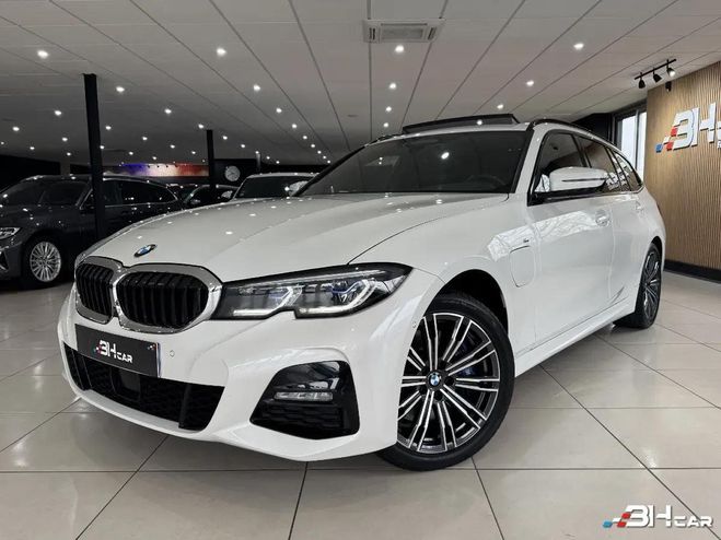 BMW Serie 3 330E TOURING XDRIVE 292 CH M-SPORT LASER Blanc de 2021