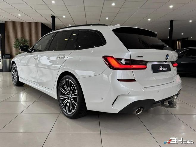 BMW Serie 3 330E TOURING XDRIVE 292 CH M-SPORT LASER Blanc de 2021