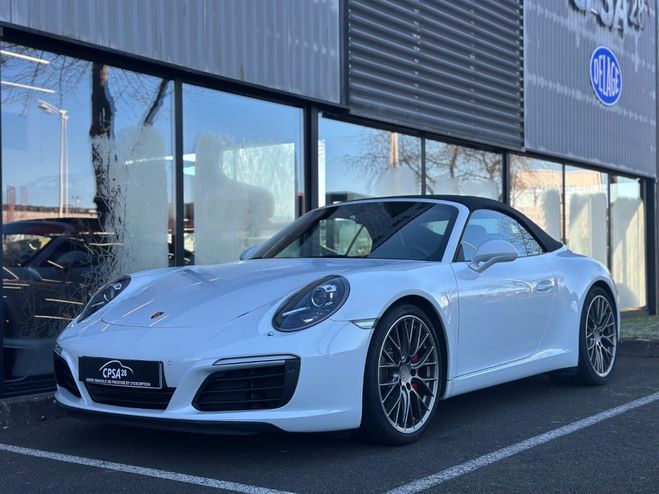 Porsche 911 (991) (2) CABRIOLET 3.0 420 CARRERA S PD Blanc M�tal de 2016