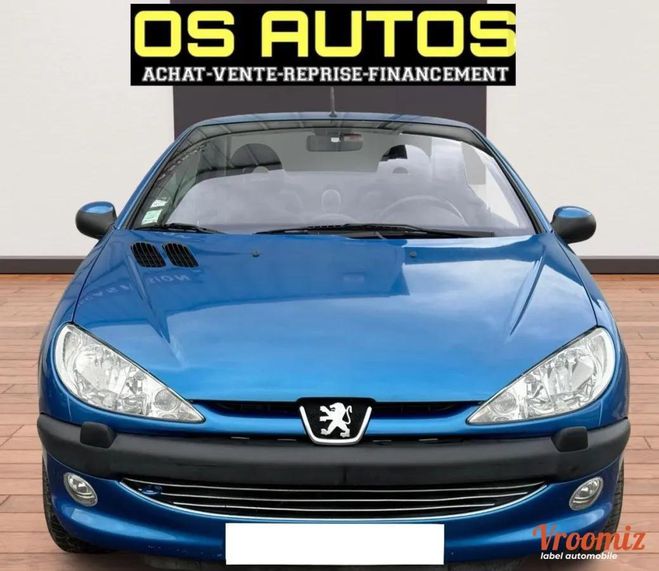 Peugeot 206 CC 206CC Cabriolet - BOITE AUTO - 1.6i 1 Bleu de 2002