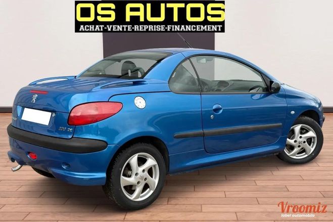 Peugeot 206 CC 206CC Cabriolet - BOITE AUTO - 1.6i 1 Bleu de 2002