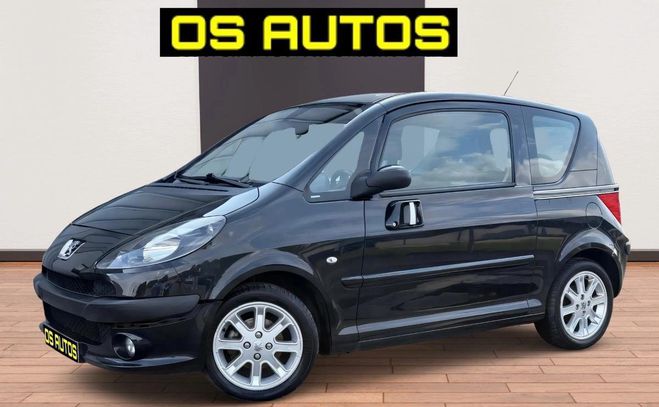 Peugeot 1007 1.6i 110ch (7 cv) 16V - BVM5 - 3 Portes  Noir de 2007