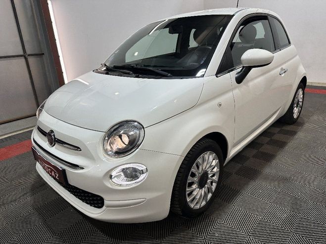 Fiat 500 MPI 69ch Eco  66000KMS Blanc Nacr� de 2019