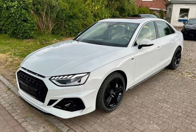 Audi A4 45 TFSI quattro S line Blanc Glacier M�tallis� de 2022