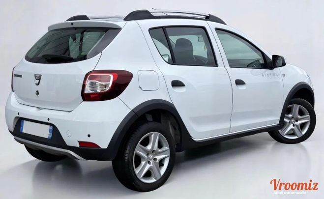 Dacia Sandero Stepway 1.5 DCi 90ch (4 cv) Turbo FAP BV Blanc de 2013