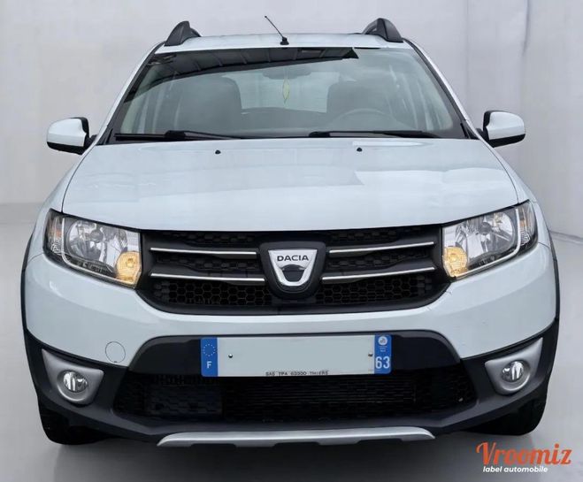 Dacia Sandero Stepway 1.5 DCi 90ch (4 cv) Turbo FAP BV Blanc de 2013