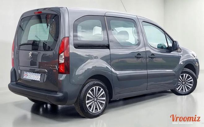 Peugeot Partner Tepee II 1.6 HDI 92 5 cv - Active +Pack  Gris de 2014