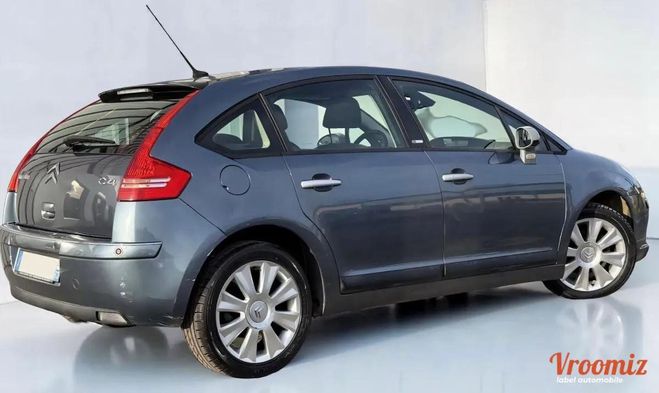 Citroen C4 1.6 hdi 110ch (6 cv ) 16V Turbo - BVM5 - Gris de 2005