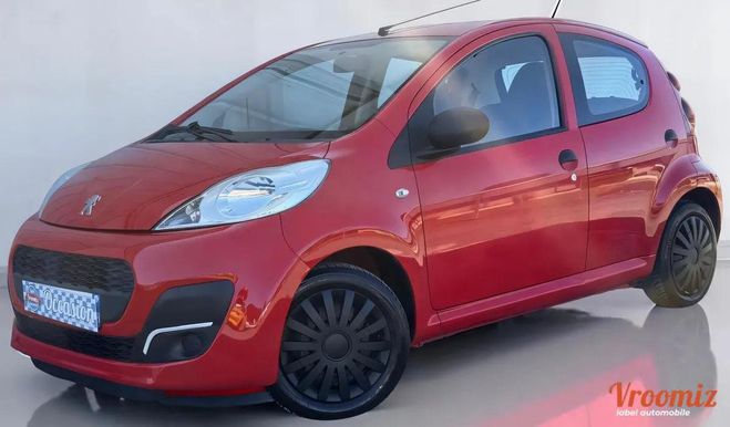 Peugeot 107 1.0e - 68ch (4 cv) 12V - BVM5 - 5 Portes Rouge de 2013