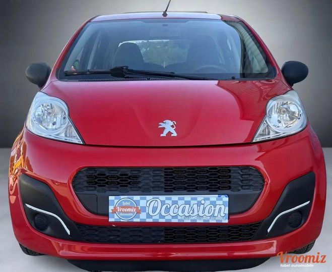 Peugeot 107 1.0e - 68ch (4 cv) 12V - BVM5 - 5 Portes Rouge de 2013