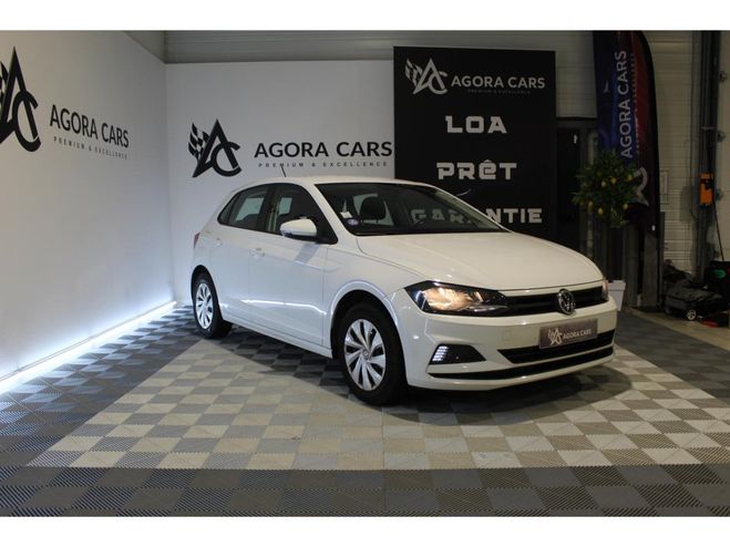 Volkswagen Polo 1.0i - 65 VI AW Trendline PHASE 1 BLANC de 2018