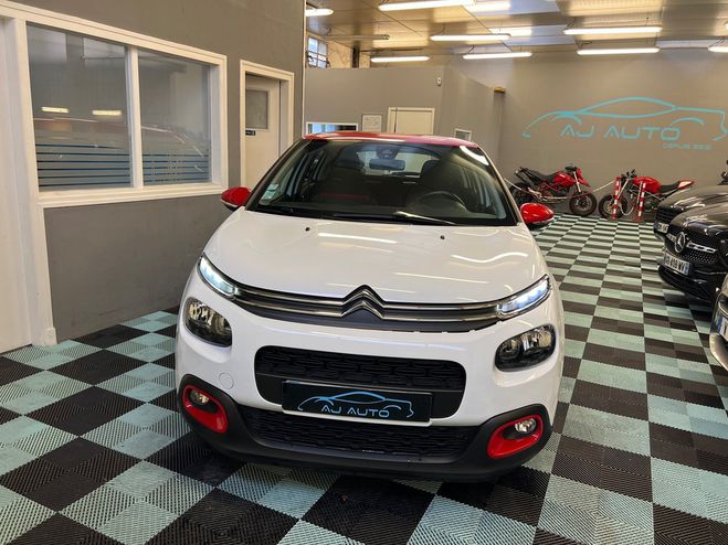 Citroen C3 82 CV GRAPHIC 2019 GPS/RADAR RECUL DISTR Blanc Verni de 2019