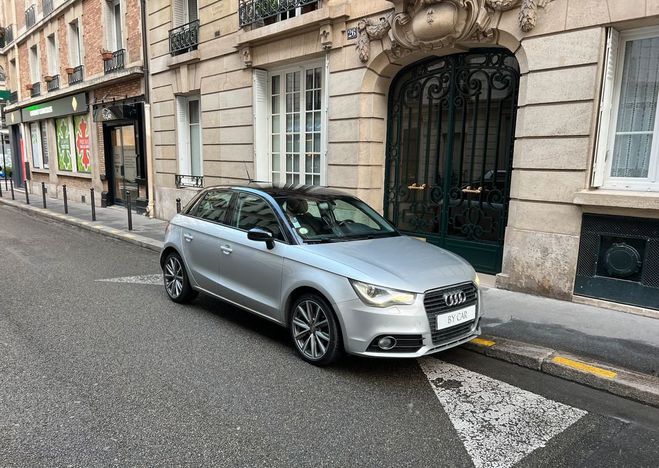 Audi A1 Sportback 1.6 TDI 90CH AMBITION LUXE S T Gris de 2012