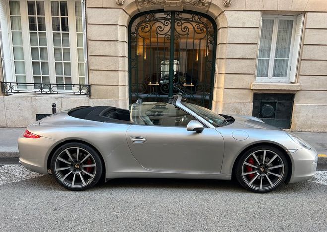 Porsche 911 991 Cabriolet 3.8 400CH CARRERA S PDK CH Gris de 2012