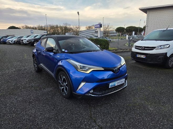 Toyota C HR 122H COLLECTION 2WD E-CVT RC18 Bleu F / Toit No de 2019