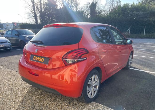 Peugeot 208 generation-i 1.5 bluehdi 100 active Orange de 2018