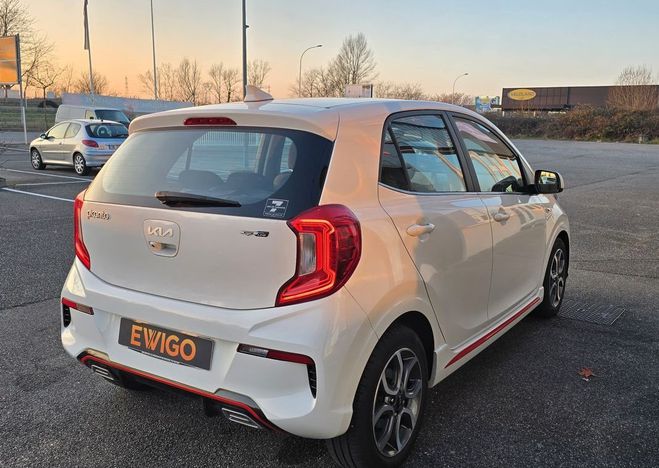 Kia Picanto 1.2 dpi 84ch gt line Blanc de 2022