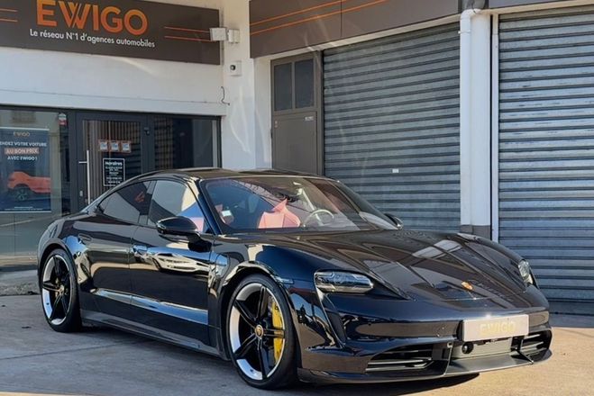 Porsche Taycan turbo 680 93.4 kwh   bose camera 360 cer Noir de 2020