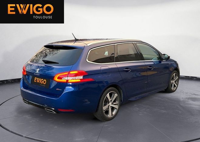 Peugeot 308 SW generation-ii 1.5 bluehdi 130 gt line Bleu de 2020