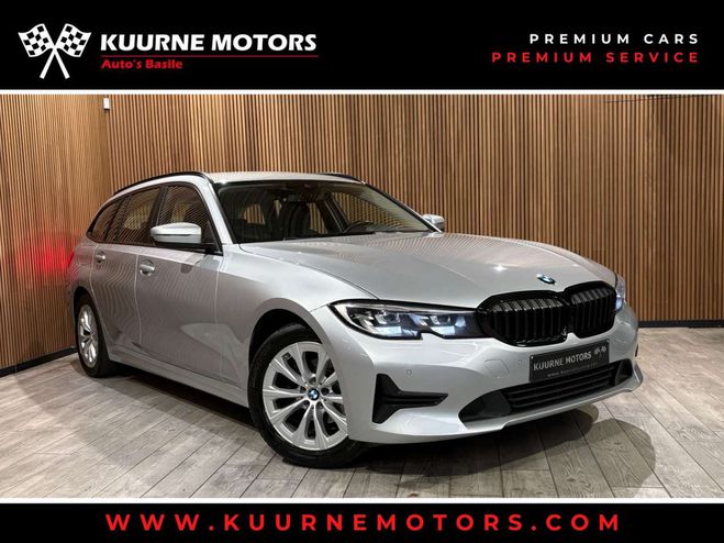 BMW Serie 3 Touring 318 d Alu17-Leder-Pdc-Led-Gps Gris M�tallis� de 
