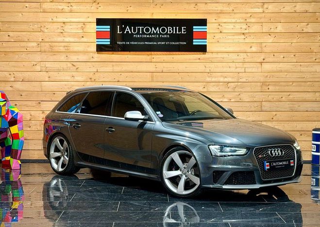 Audi RS4 B8 4.2 V8 450CV Si�ges F1 Pack carbone Gris de 2012