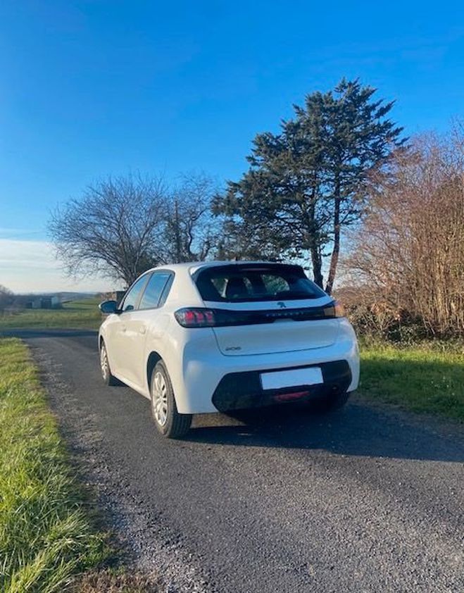 Peugeot 208 active bhdi bvm6 Blanc de 2020