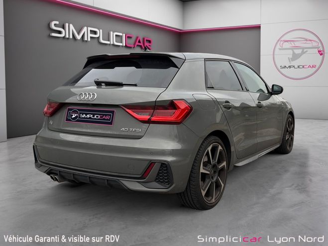 Audi A1 Sportback 40 TFSI 200 ch S tronic 6 S Li Gris de 2019