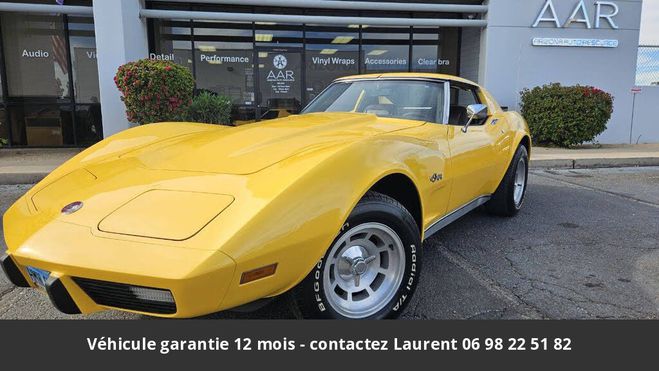 Chevrolet Corvette C3 stingray l48 1976 tout compris Jaune de 1976