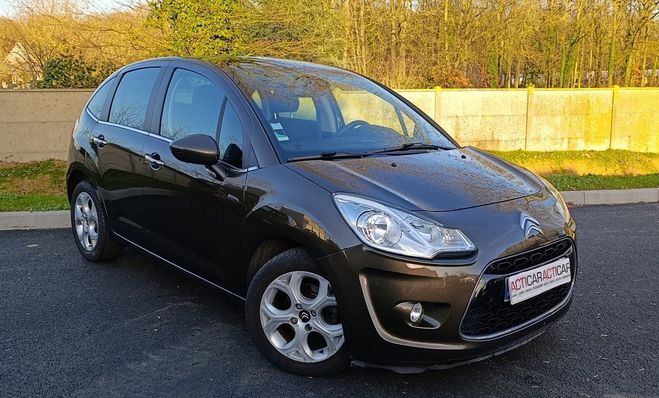 Citroen C3 II PHASE 2 1.6 HDI 92 EXCLUSIVE Marron M�tallis� de 2012