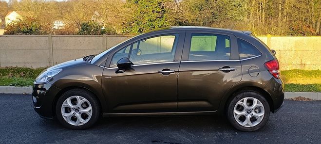 Citroen C3 II PHASE 2 1.6 HDI 92 EXCLUSIVE Marron M�tallis� de 2012