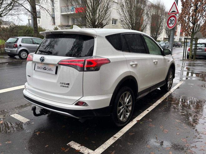 Toyota RAV 4 HYBRIDE 197ch 2WD Design Blanc de 2016