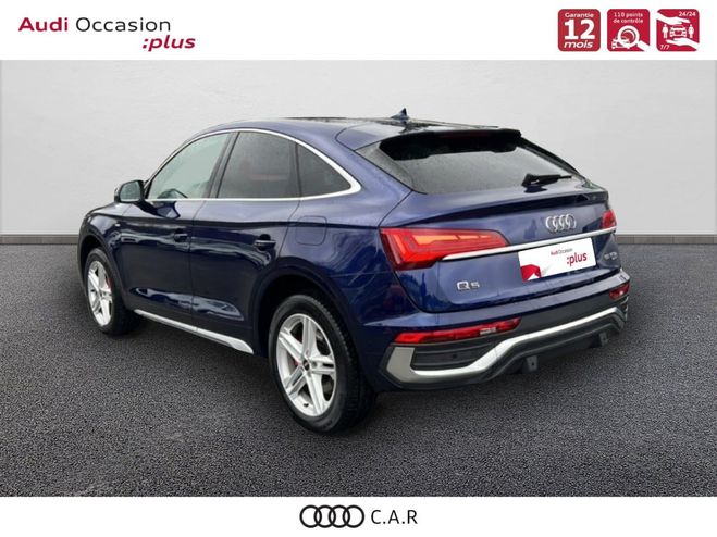 Audi Q5 Sportback 55 TFSIe 367 S tronic 7 Quattr Bleu de 2022